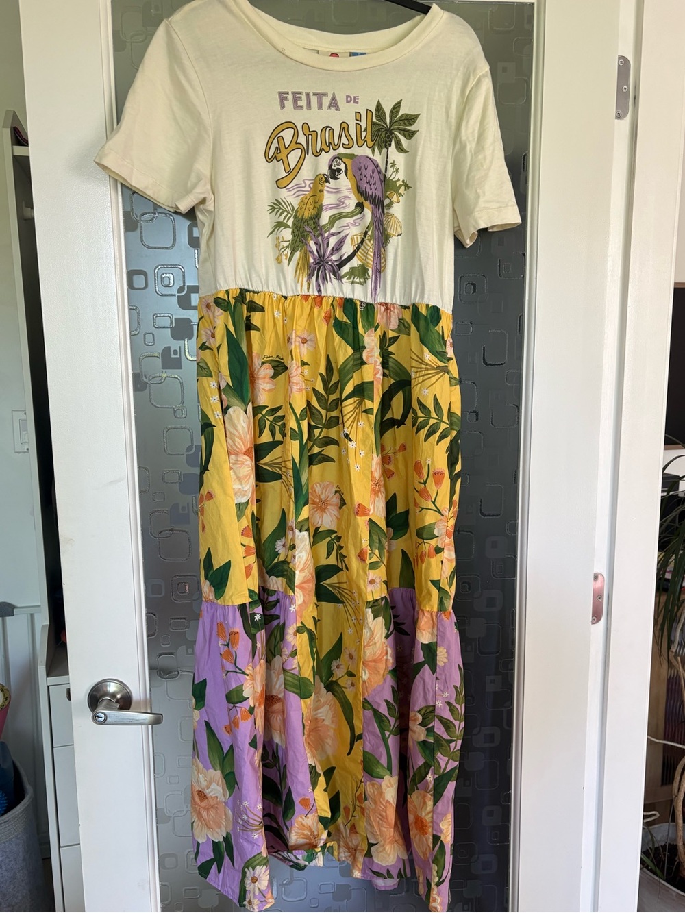 FARM Rio Tropical T-shirt Maxi Dress
